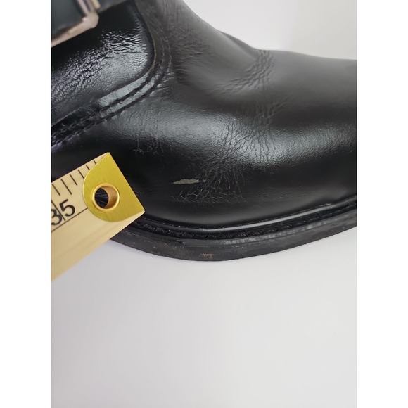 Vintage Brahma Steel Toe‎ Motorcycle Boots 13 USA Made Engineer Buckle main image 9